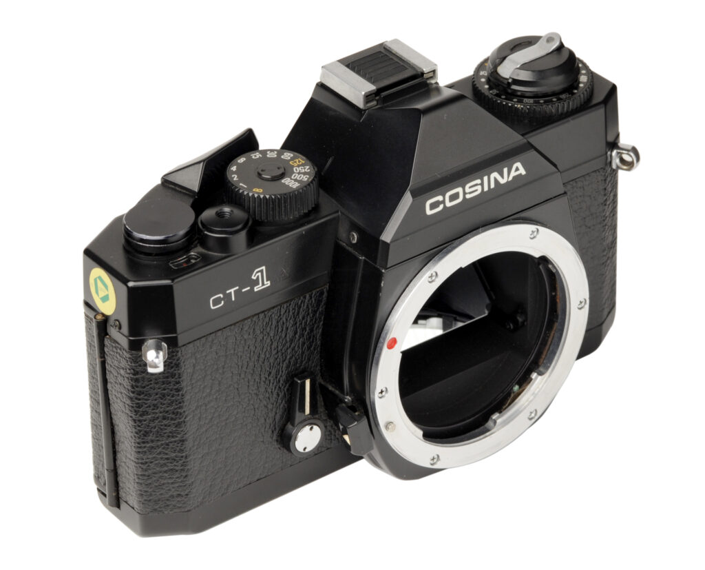 Cosina CT7 Computer SLR film camera, It came with various l…